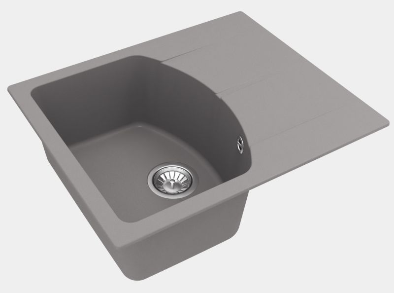 Кухонная мойка Florentina Паола 620 грей